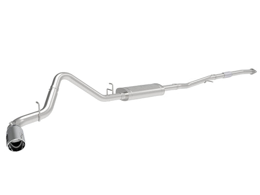 aFe Apollo GT Series 19-20 GM 1500 2.7L (t) 409 SS CB Exhaust System w/Polished Tip - 49-44108-P