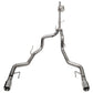 Corsa 2022-2025 Ford F-150 SuperCrew/5.5ft Bed 5.0L V8 Xtreme Cat-Back Dual Rear Exit-Polished - 21183