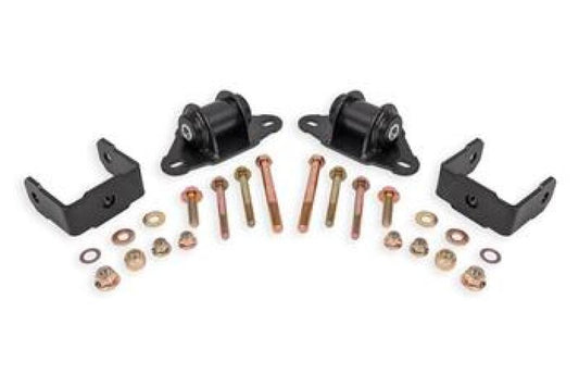 BMR 14-19 Chevrolet Corvette Transmission/Differential Mount - Black Hammertone - TM571H