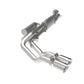 aFe Rebel Series 3in 409 SS Cat-Back Exhaust w/ Polish Tips 17-20 Ford F-250 V8 6.2L - 49-43117-P