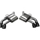 Corsa 2016-24 Chevrolet Camaro SS/ZL1 6.2L V8 Black Xtreme Axle-Back Exhaust (w/ Factory NPP Valve) - 14789BLK