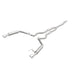 MagnaFlow Cat-Back 15-16 Ford Mustang 2.3L L4 Competition SS 3in Dual Split Rear 4.5in Black Tips - 19256