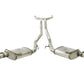 aFe MACHForce XP Exhaust 2.5in Stainless Steel CB/10-13 Chevy Camaro V6-3.6L (td) (polished tip) - 49-44042-P