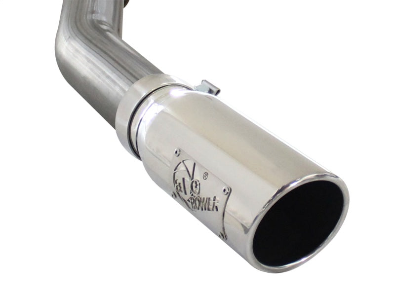 aFe MACHForce XP Exhausts Cat-Back SS 409 EXH Polished CB Ford F-150 11-12 V6-3.5L (tt) - 49-43038-P