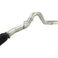 aFe MACHForce XP 5in DPF-Back Stainless Steel Exh Sys, Black tip, Ford Diesel Trucks 08-10 V8-6.4L - 49-43054-B