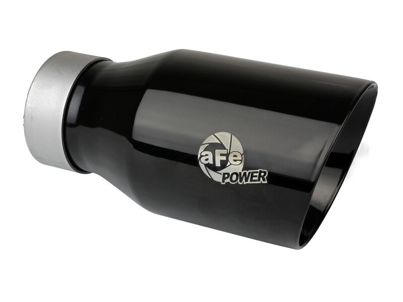 aFe 23-23 GM Trucks L6-3.0L (td) LZ0 Large Bore-HD 3 IN 409 SS Back Exhaust System w/Black Tip - 49-44144-B