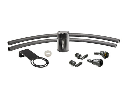 Corsa 2016-2023 Chevrolet Camaro SS Coupe 6.2L V8 (RWD) Aluminum Oil Catch Can w/Mounting Bracke - CC0007