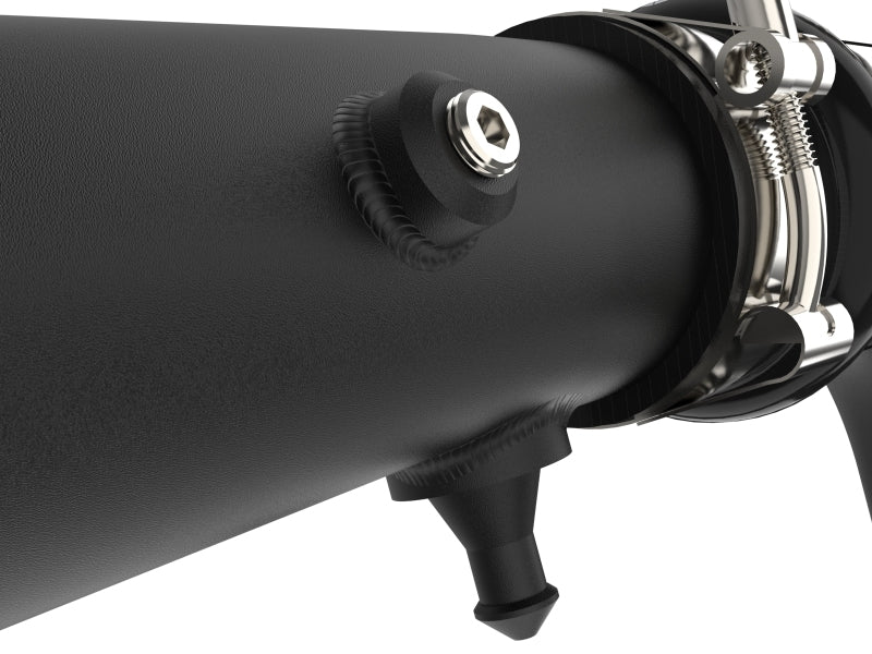 aFe BladeRunner 21-22 Ford F-150 Ecoboost V6-3.5L(tt) Aluminum Hot and Cold Charge Pipe Kit Black - 46-20514-B