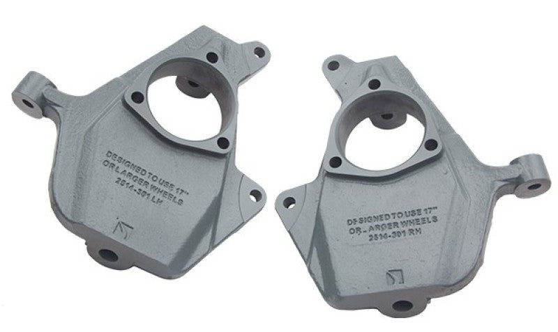 Belltech 2019 Silverado / Sierra Dbl / Crew cab / Short bed 2in. Drop Spindle Drop Spindle Set - 2515