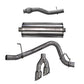 Corsa 2015-2020 GMC Yukon XL 1500 5.3L V8 3in Cat-Back Single Side Exit Twin 4in Polished Tips - 14748