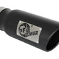 aFe Vulcan 3in 304 SS Cat-Back Exhaust 2021 Ford F-150 V6 2.7L/3.5L (tt)/V8 5.0L w/ Black Tips - 49-33126-B