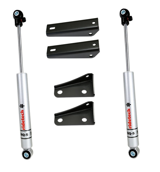 Ridtech 63-72 Chevy C10 w/ 4in Drop RQ-S Shock Kit - Rear - 11339513