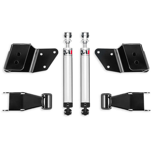 QA1 99-06 Chevrolet Silverado 1500 2WD Short Bed Single Adjustable 2-4in Rear Drop Kit - RDK52618