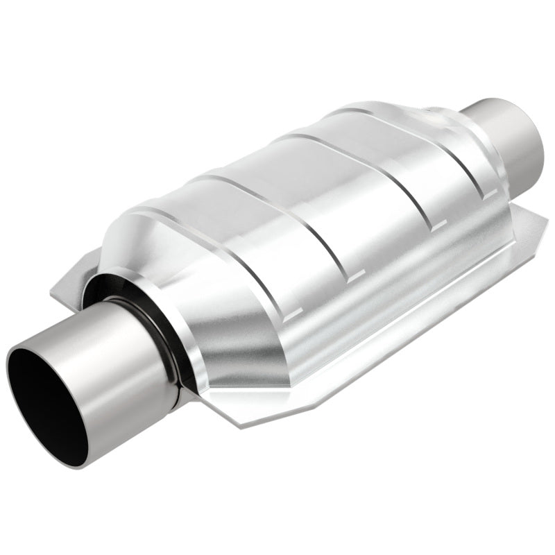 MagnaFlow Univ Cat Conv 2in Inlet/Outlet Center/Center Oval 9in Body L/6.5in Width/13in OA Length - 458014