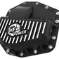 aFe POWER Pro Series Front Diff Cover Black w/ Machined Fins Ford F-250/350 23-26 (Dana M235) - 46-71480B