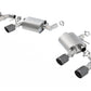 Borla 2016 Chevy Camaro SS V8 AT/MT ATAK Rear Section Exhaust with Dual Mode Valves - 11925CFBA