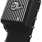 aFe 20-21 Ford Truck w/ 10R140 Transmission Pan Black POWER Street Series w/ Machined Fins - 46-71220B