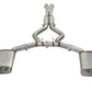 aFe MACHForce XP 3in Sport Tone Cat-Back Exhausts w/ Polished Tips 15-17 Ford Mustang V6/V8 - 49-33087-P