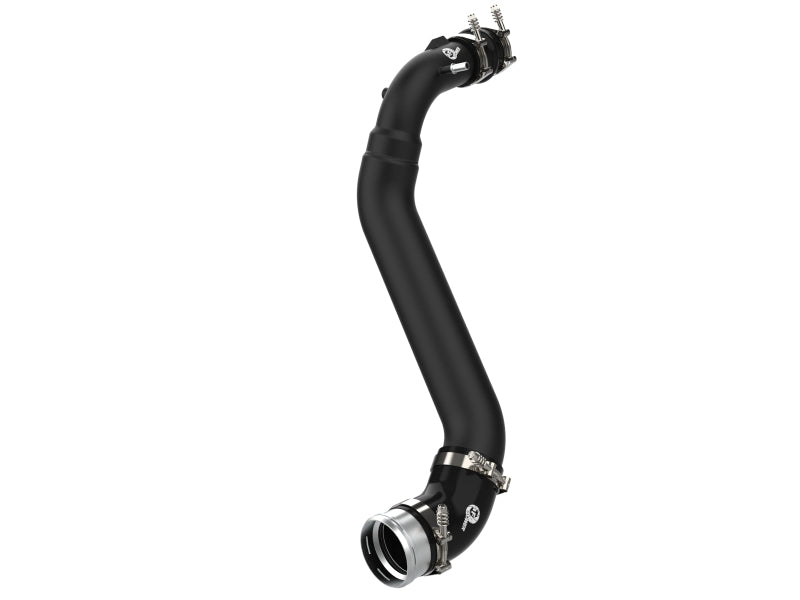 aFe Bladerunner Intercooler Cold Charge Pipe Black 3.5-2.75in 2021+ Ford F-150 V6-2.7L (tt) - 46-20479-B