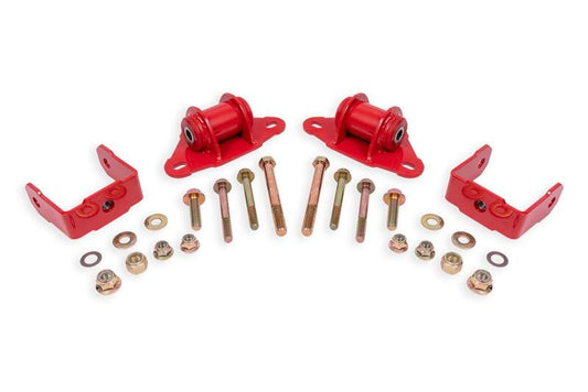BMR 14-19 Chevrolet Corvette Polyurethane Transmission/Differential Mount - Red - TM570R