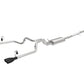 aFe Vulcan Series 3-2.5in 304SS Exhaust Cat-Back w/Blk Tips 2019 GM Silverado/Sierra 1500 L4-2.7L(t) - 49-34110-B