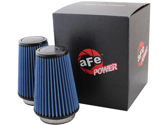 aFe MagnumFLOW IAF PRO 5R EcoBoost Stage 2 Replacement Air Filter 3-1/2F x 5B x 3-1/2T x 7H x 1 FL - 24-90069M