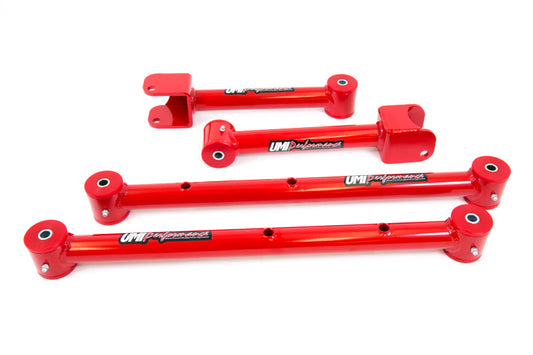 UMI Performance 64-67 GM A-Body Adjustable Upper & Lower Control Arm Kit - 401518-R