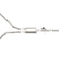 aFe Gemini XV 3in 304 SS Cat-Back Exhaust 15-20 Ford F-150 V6 2.7L/3.5 w/ Polished Tips - 49-33123-P
