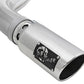 aFe 2021 Ford F-150 V6-3.0L (td) Large Bore 409 SS DPF-Back Exhaust System w/ Polished Tip - 49-43143-P