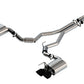 Borla 2020 Ford GT500 5.2L AT 3in ATAK CatBack Exhaust w/ Black Chrome Tips - 140837BC
