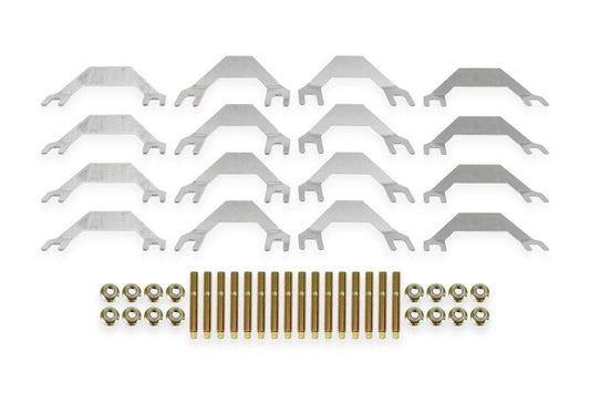 BMR 06-13 Chevrolet C6 Corvette Z06 Front & Rear Upper Control Arms Stud Kit - Zinc Plated - WAK561