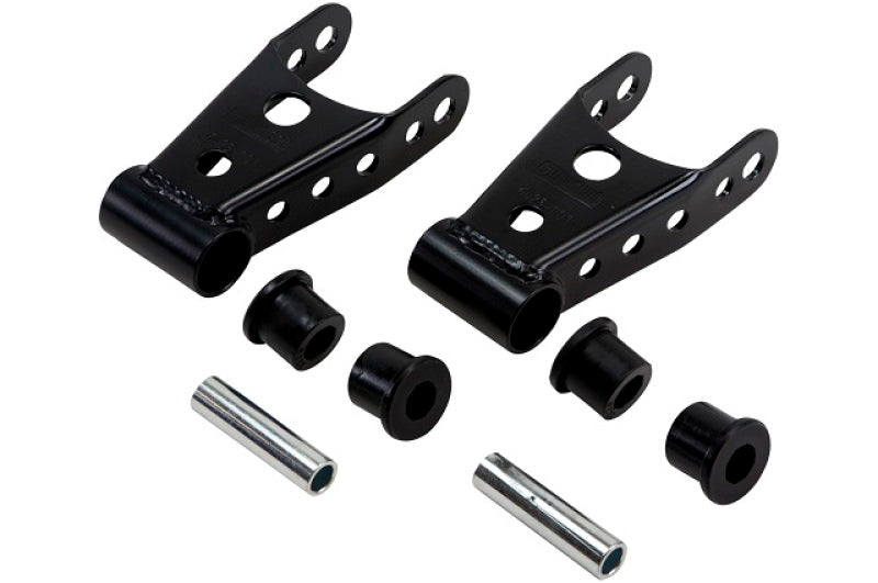 Belltech Shackle kit 2011+ Chevrolet Silverado/Sierra 3/4 Ton Pickup 1in Rear Drop - 6423