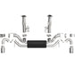 aFe MACH Force-Xp 3in to 2-1/2in 304SS Cat-Back 2020 Chevy Corvette (C8) 6.2L - Polished Tip - 49-34124-P