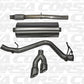 Corsa 14-19 GMC Sierra/Chevy Silv 1500 Crew Cab/Short Bed 5.3L V8 Polished Sport Single Side CB Exh - 14873