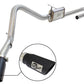 aFe MACHForce XP Exhaust 3in-3.5in SS Single Side Ext CB w/ Black Tip 99-04 Ford F150 V8 5.4L/6.8L - 49-43076-B