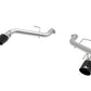 aFe POWER MACH Force-Xp 2.5in Axle-Back Exhaust System 16-20 Chevrolet Camaro SS V8 6.2L - Black - 49-44118-B