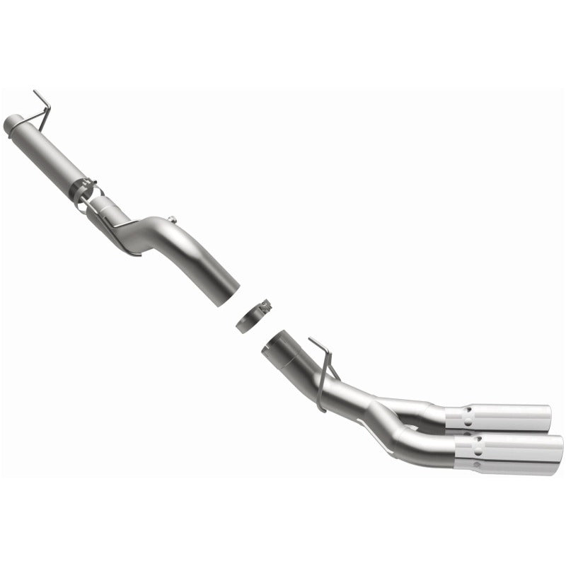 MagnaFlow CatBack 2018 Ford F-150 V6-3.0L Dual Exit Polished Stainless Exhaust - MF Series - 19422