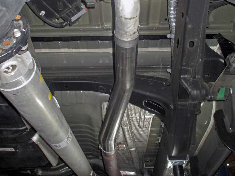 aFe Apollo GT Series 409 Stainless Steel Muffler Delete Pipe GM Silverado/Sierra 1500 19-20 V8-5.3L - 49C44121NM
