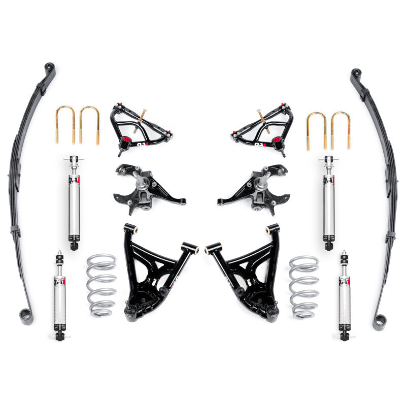 QA1 82-03 Chevy S10 2WD Drag Kit (2-4in/3in Drop) - Level 2 - DK02-GMS1