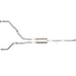 aFe Vulcan 3in 304 SS Cat-Back Exhaust 2021 Ford F-150 V6 2.7L/3.5L (tt)/V8 5.0L w/ Black Tips - 49-33127-B