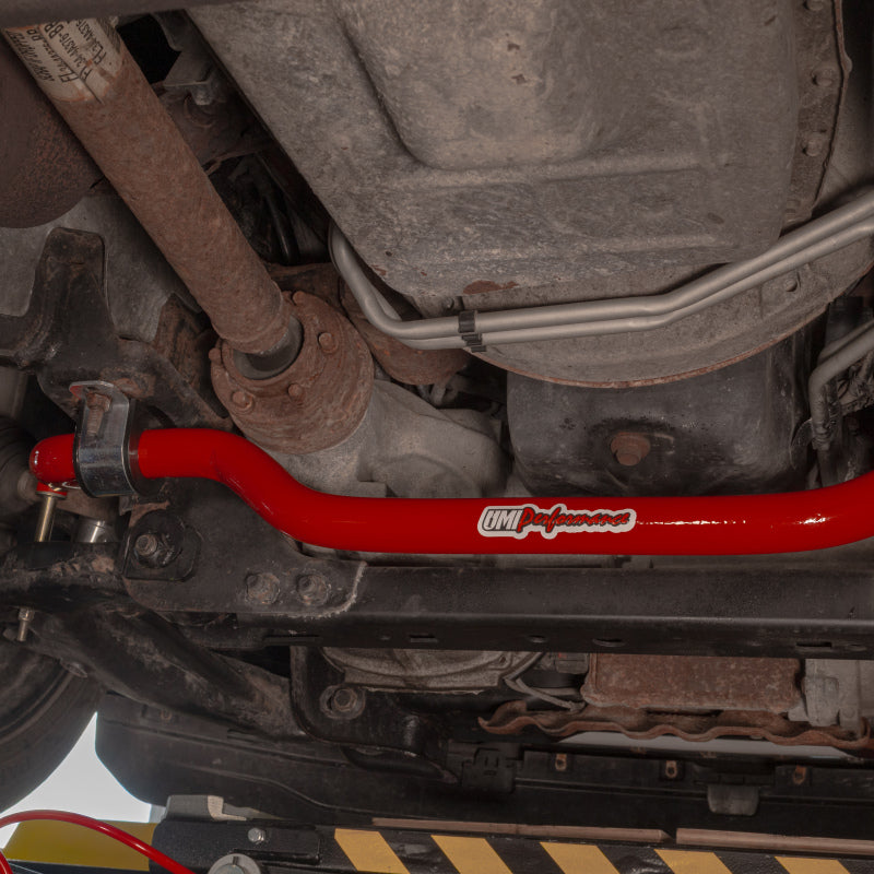 UMI Performance 15-20 Ford F-150 1 1/2in Solid Front Sway Bar - Black - 6579-B