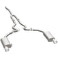MagnaFlow Cat Back, SS, 2.5in, Street, Dual Split Polished 4.5in Tips 2015 Ford Mustang Ecoboost - 19097