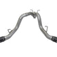 aFe LARGE BORE-HD 4in 409-SS DPF-Back Exhaust w/Dual Black Tips 2017 GM Duramax V8-6.6L (td) L5P - 49-44086-B
