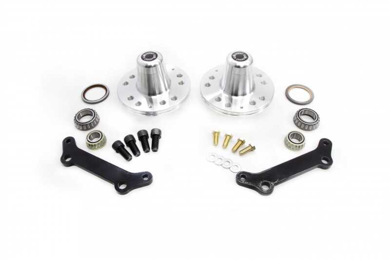 UMI Performance 78-88 GM G-Body C5/C6 Front Brake Conversion Hubs Bearings Bracket Kit - 304647