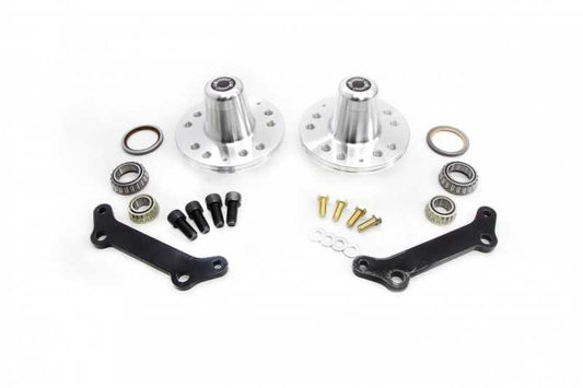 UMI Performance 78-88 GM G-Body C5/C6 Front Brake Conversion Hubs Bearings Bracket Kit - 304647