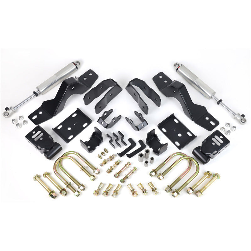 Ridetech 2019+ Chevrolet Silverado/ Sierra 1500 2WD/4WD Rear 4in Lowering Kit w/ HQ Shocks - Group B - 11729513