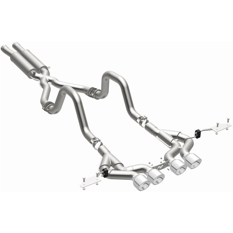 Magnaflow 00-04 Chev Corvette V8 5.7L Comp Series Quad Ctr Rr Exit SS Cat-Back Perf Exhaust - 15281