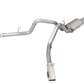 aFe MACHForce XP Exhaust 3in SS Dual Side Ext CB w/ Polished Tips 2015 Ford F150 5.0L V8 CC/SB EC/LB - 49-43074-P