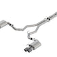 Borla 2018 Ford Mustang GT 5.0L AT/MT (w/o Valves) ATAK 3in Cat-Back Exhaust w/Carbon Fiber Tips - 140746CF