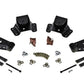 Belltech SHACKLE AND HANGER KIT 75-91 GM C30 CrewCab/Dually 4inch - 6750